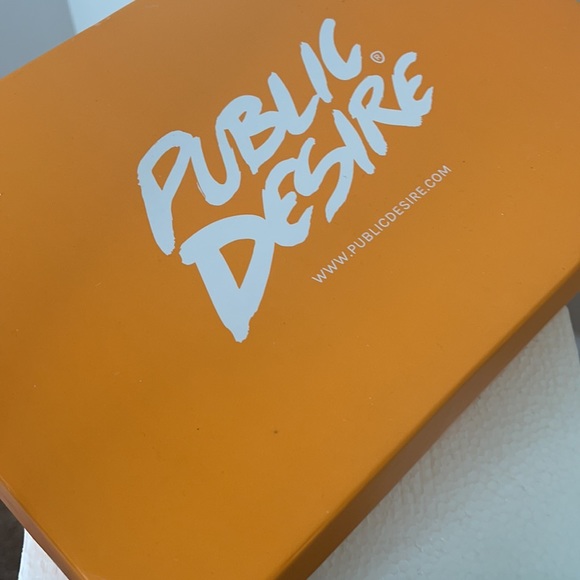 Public Desire Damaged Crystals Missing Size 9 crystal embellished pointed toe - Picture 9 of 12